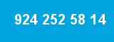 924 252 58 14